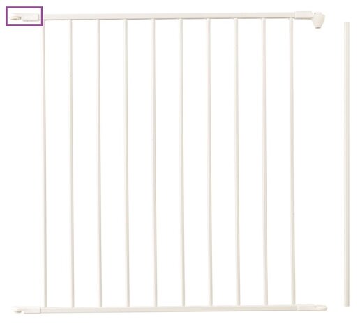 BabyDan BabyDan Flex Barrière de Sécurité Escalier et Porte Engrenage Supérieur pour Rallonge