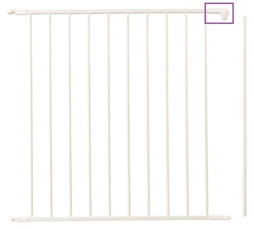 BabyDan BabyDan Flex Barrière de Sécurité Escalier et Porte Cône Fixe pour Rallonge