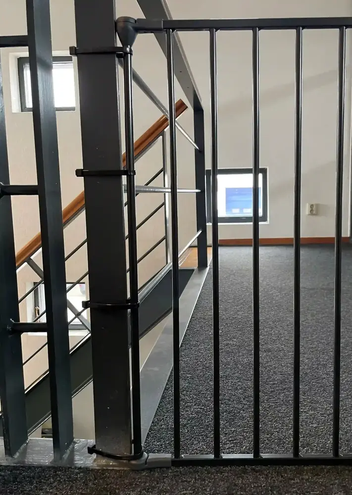 BabyDan BabyDan Flex Barrière de Sécurité Escalier et Porte Tige de Remplacement avec Bouchons d’Extrémité