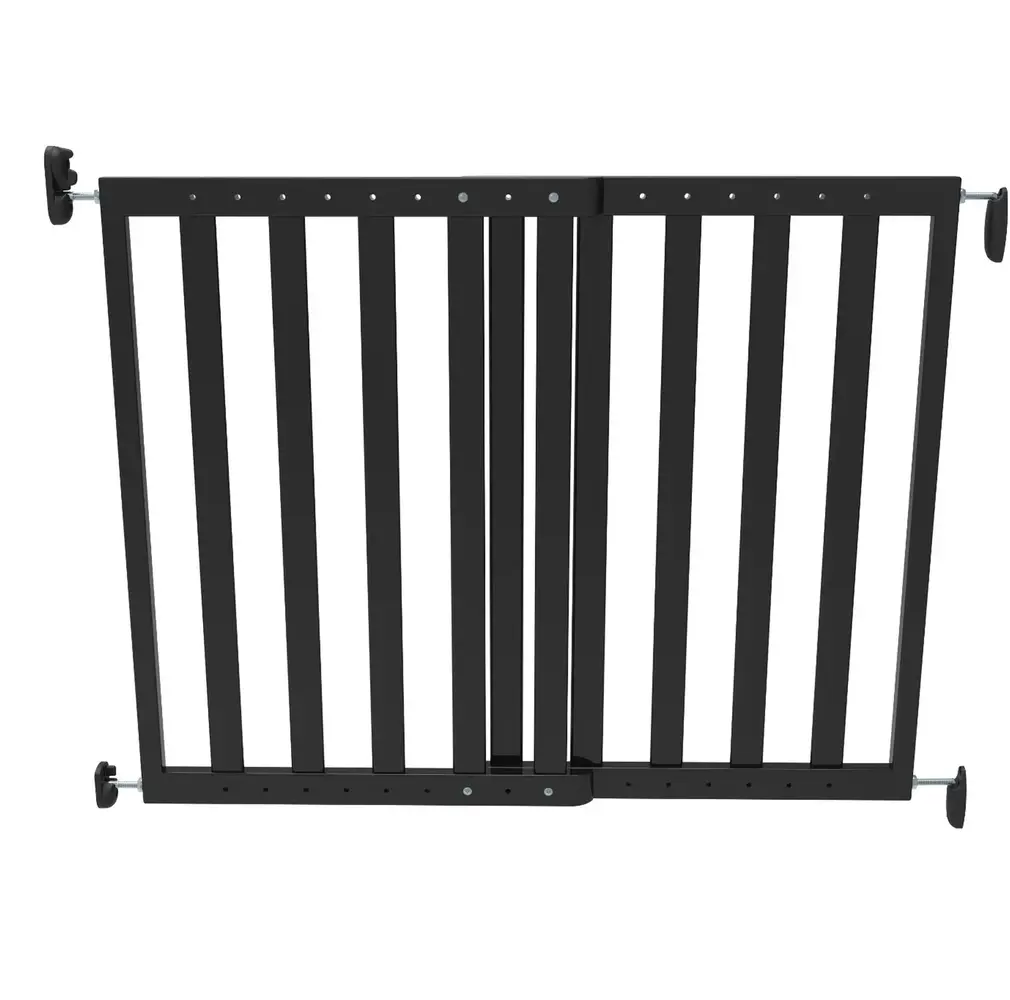 Noma Noma Barrière de Sécurité Escalier et Porte en Bois Extensible 63,5 - 100 cm