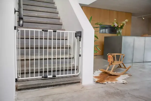 Fenss Fenss Safetydoor Barrière de Sécurité Escalier et Porte 75,5 - 116 cm