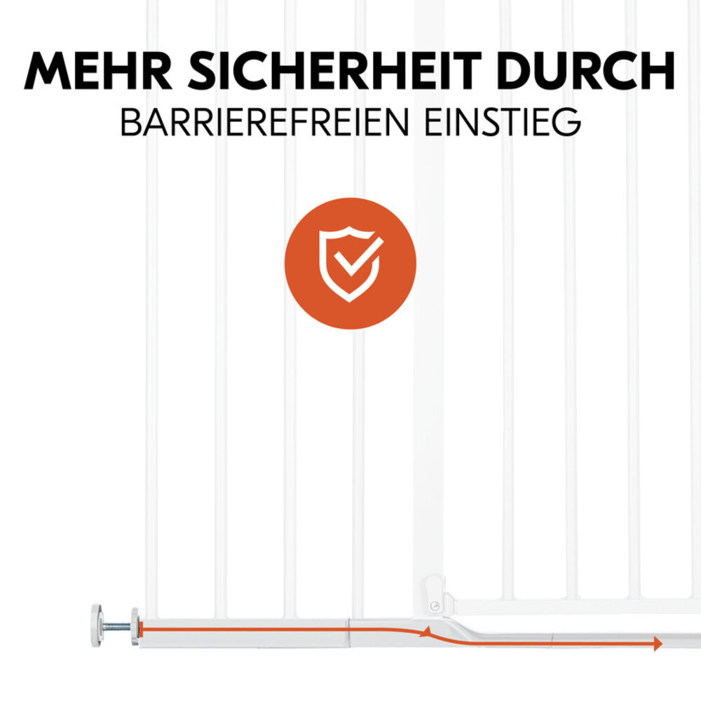 Hauck Hauck Clear Step Autoclose 2 Barrière de Sécurité Escalier et Porte 84 - 89 cm Hauck Hauck Clear Step Autoclose 2 Barrière de Sécurité Escalier et Porte 84 - 89 cm