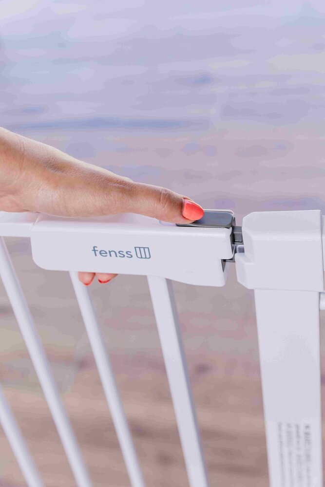 Fenss Fenss Scott Barrière de Sécurité Escalier et Porte 75 - 82 cm