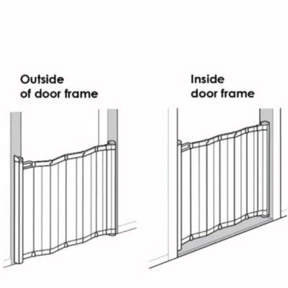BabyDan BabyDan Guard Me Barrière de Sécurité Escalier et Porte 55 - 89 cm