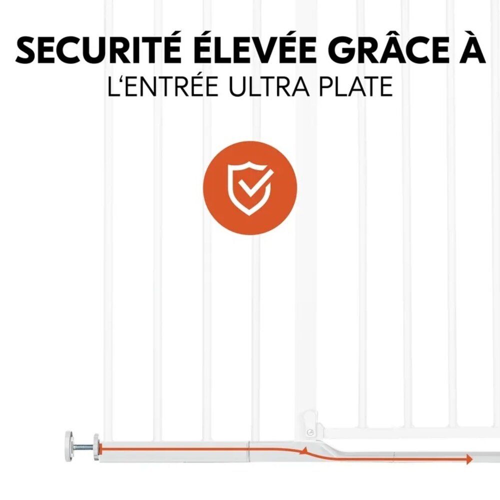 Hauck Hauck Clear Step Autoclose 2 Barrière de Sécurité Escalier et Porte 84 - 89 cm Hauck Hauck Clear Step Autoclose 2 Barrière de Sécurité Escalier et Porte 84 - 89 cm