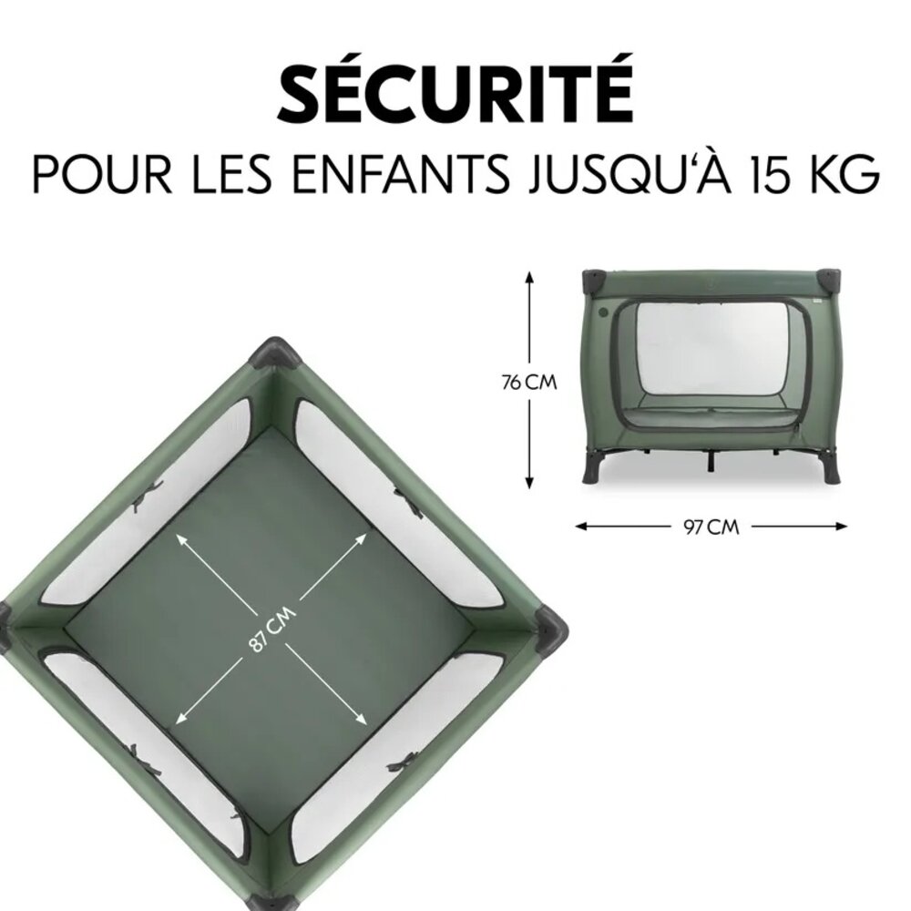 Hauck Hauck Sleep N Play SQ Set Parc de Jeu Hauck Hauck Sleep N Play SQ Set Parc de Jeu