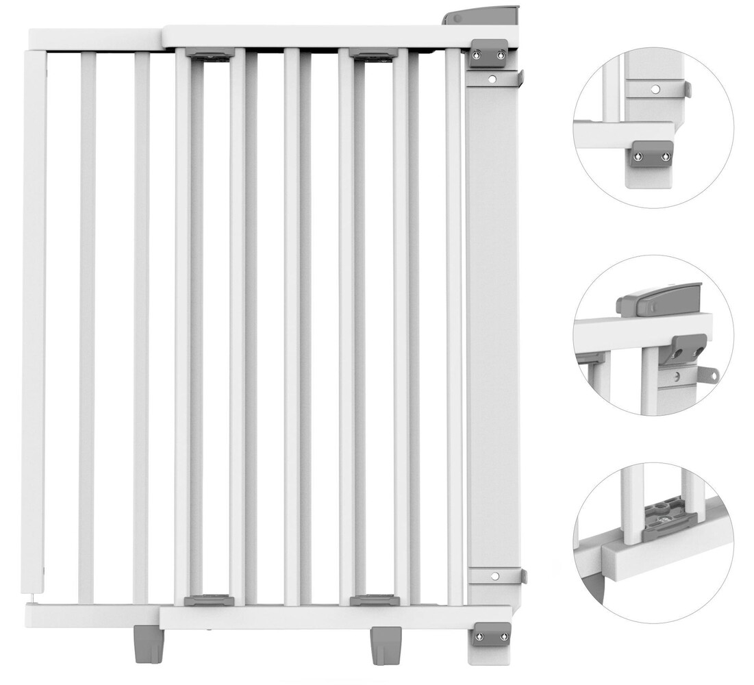 Geuther Geuther Barrière de Sécurité Escalier Oris 2732+ 58 - 93 cm Geuther Geuther Barrière de Sécurité Escalier Oris 2732+ 58 - 93 cm
