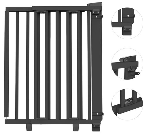 Geuther Geuther Barrière de Sécurité Escalier Oris 2732+ 58 - 93 cm Geuther Geuther Barrière de Sécurité Escalier Oris 2732+ 58 - 93 cm