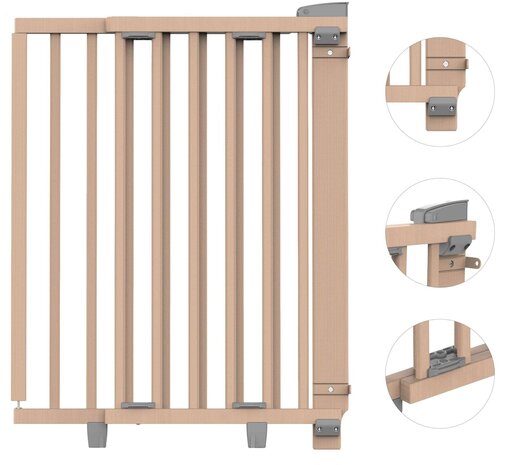 Geuther Geuther Barrière de Sécurité Escalier Oris 2732+ 58 - 93 cm Geuther Geuther Barrière de Sécurité Escalier Oris 2732+ 58 - 93 cm