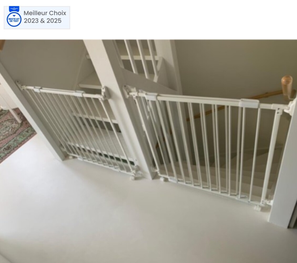SafetyThings SafetyThings Barrière de Sécurité Escalier et Porte SG-86 80 - 130 cm SafetyThings SafetyThings Barrière de Sécurité Escalier et Porte SG-86 80 - 130 cm