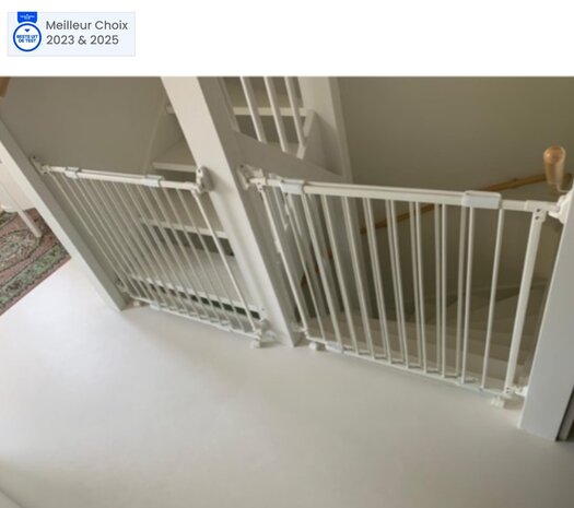 SafetyThings SafetyThings Barrière de Sécurité Escalier et Porte SG-86 80 - 130 cm SafetyThings SafetyThings Barrière de Sécurité Escalier et Porte SG-86 80 - 130 cm