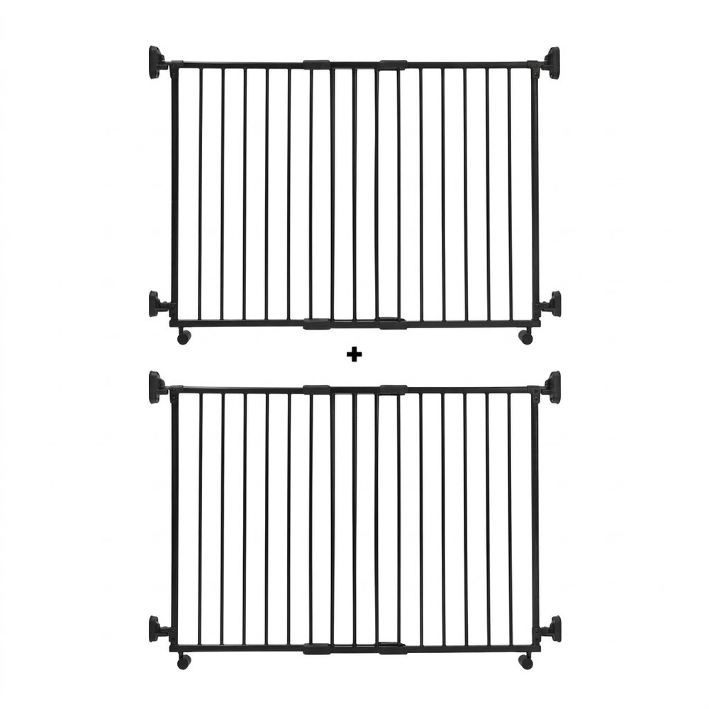 SafetyThings SafetyThings Barrière de Sécurité Escalier et Porte SG-86 2 Portes 160 - 260 cm SafetyThings SafetyThings Barrière de Sécurité Escalier et Porte SG-86 2 Portes 160 - 260 cm