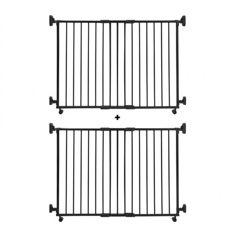 SafetyThings SafetyThings Barrière de Sécurité Escalier et Porte SG-86 2 Portes 160 - 260 cm SafetyThings SafetyThings Barrière de Sécurité Escalier et Porte SG-86 2 Portes 160 - 260 cm