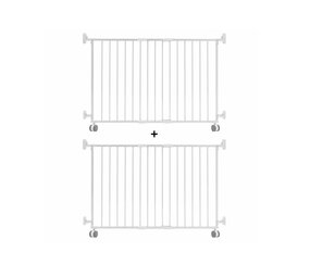 SafetyThings SafetyThings Barrière de Sécurité Escalier et Porte SG-86 2 Portes 160 - 260 cm SafetyThings SafetyThings Barrière de Sécurité Escalier et Porte SG-86 2 Portes 160 - 260 cm