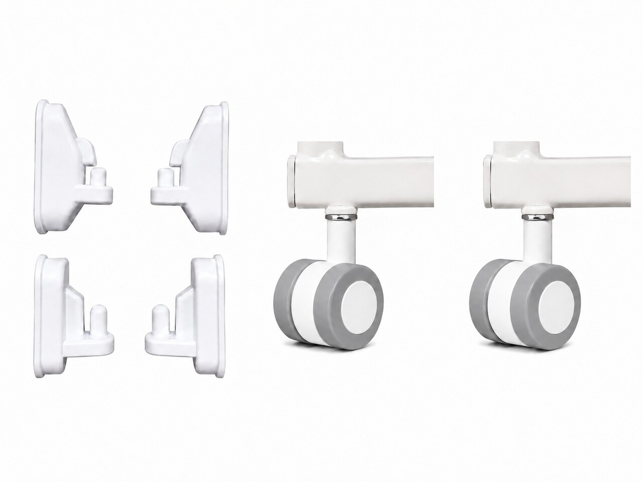 SafetyThings SafetyThings SG-86 Kit de Roulettes et Supports Muraux