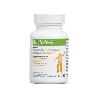 Herbalife F2 Vitaminen - & Mineralencomplex Mannen Herbalife F2 Vitaminen - & Mineralencomplex Mannen