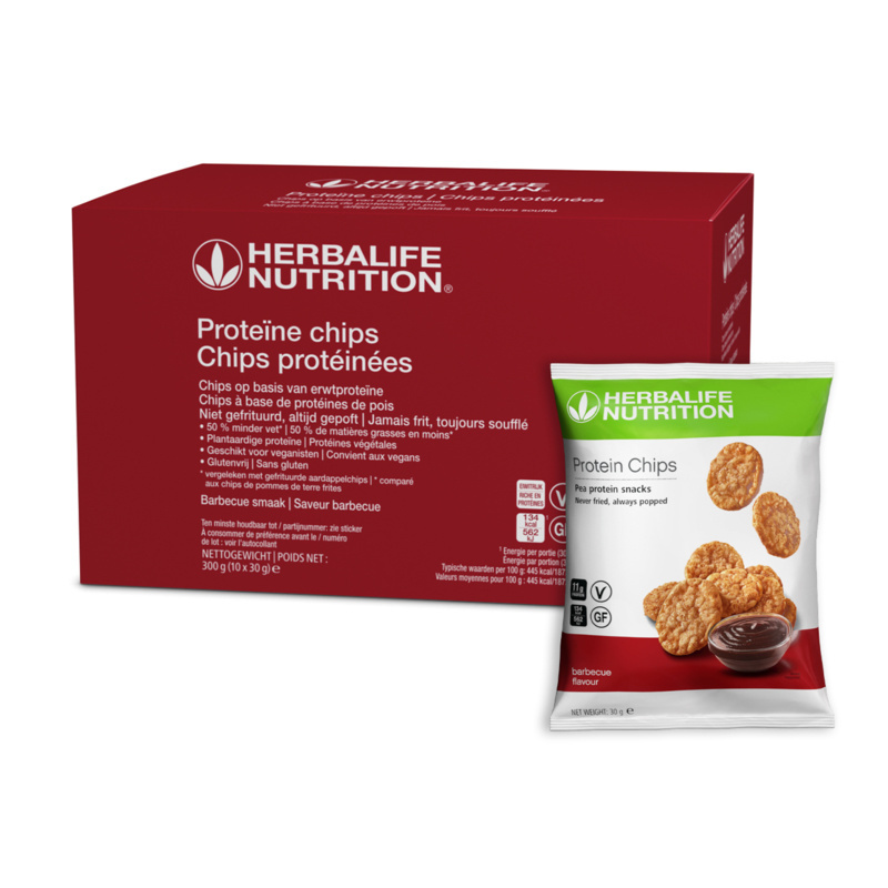 Herbalife Proteïne chips Barbecue (10 zakjes) Herbalife Proteïne chips Barbecue (10 zakjes)