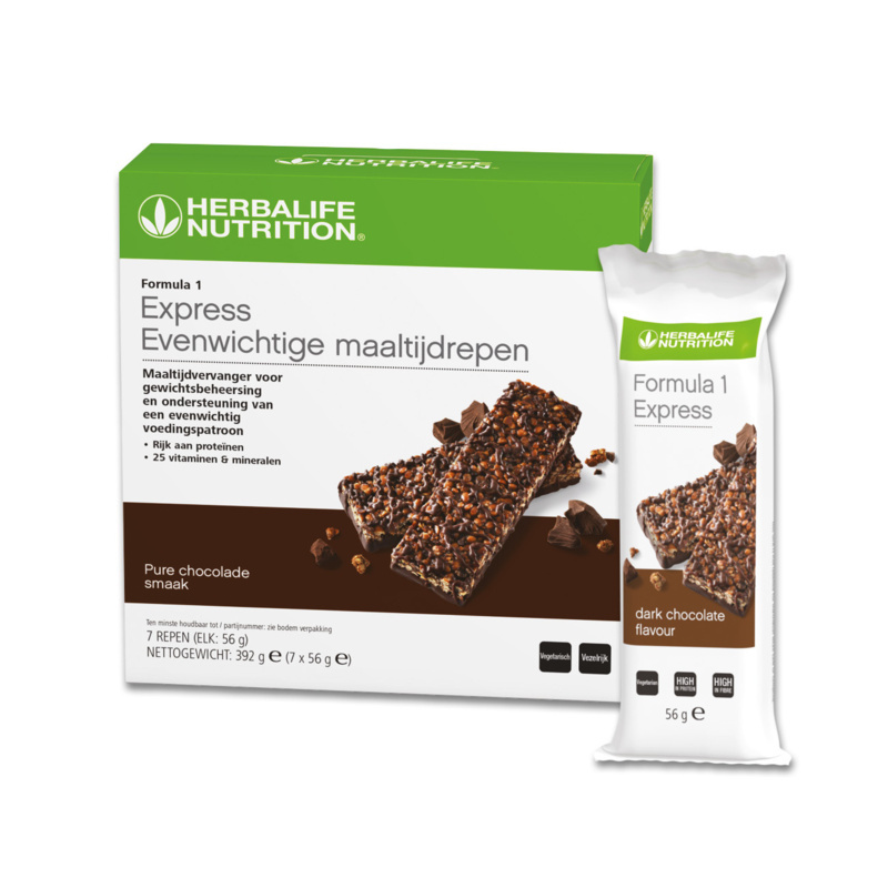 Herbalife F1 Express maaltijdreep Chocolade