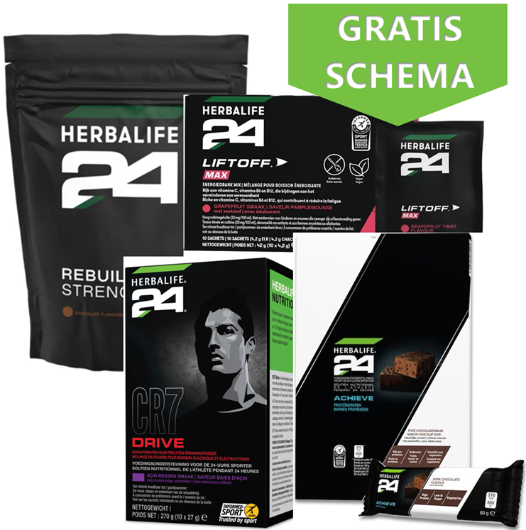 Herbalife PROGRESS Sportpakket + Gratis schema Herbalife PROGRESS Sportpakket + Gratis schema