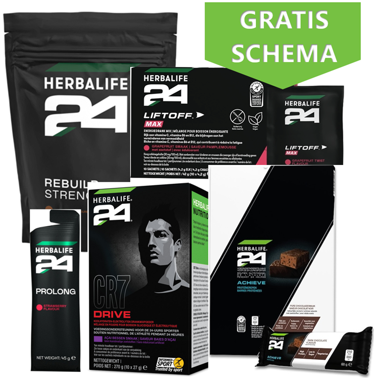 Herbalife ELITE Sportpakket + Gratis schema Herbalife ELITE Sportpakket + Gratis schema