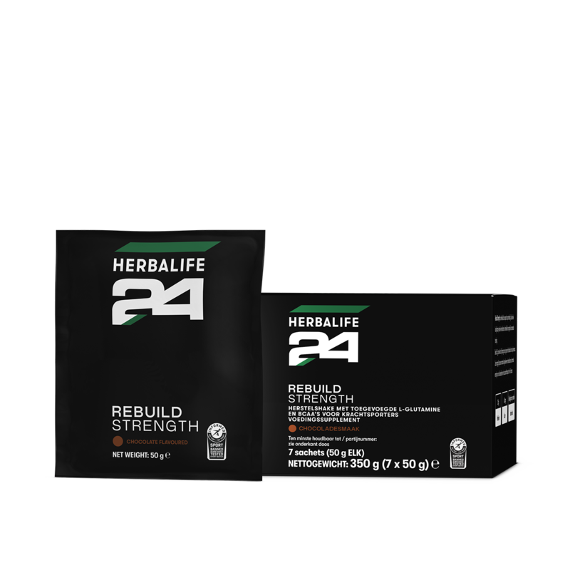 Herbalife Rebuild Strenght Sachets Chocoladesmaak (7 x 50g)