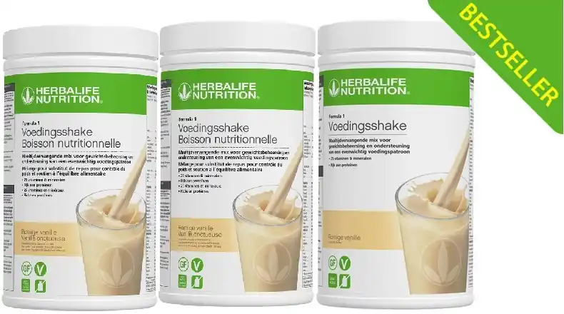 Herbalife Voordeelpakket 3 x F1 Romige vanille XL 780 gr