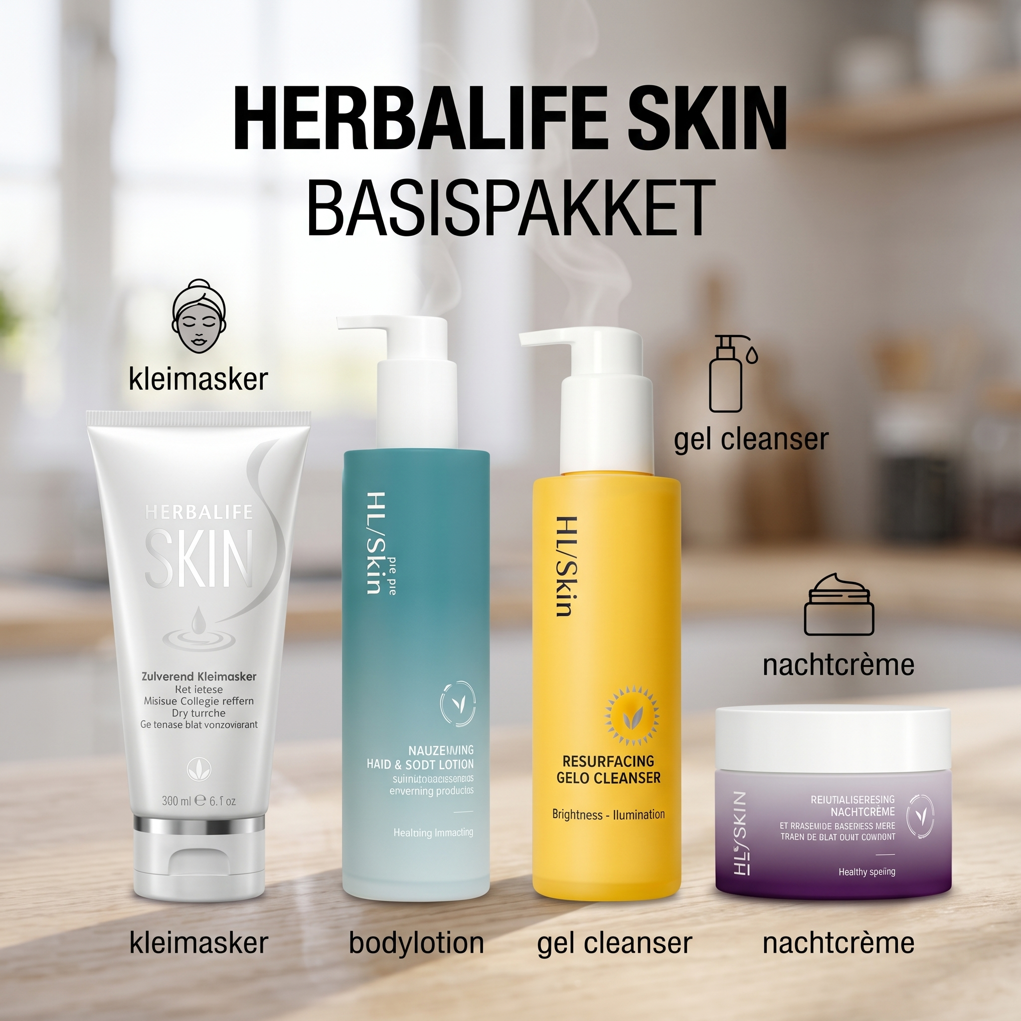 Herbalife HL/SKIN pakket "Basis verzorging" Herbalife HL/SKIN pakket "Basis verzorging"