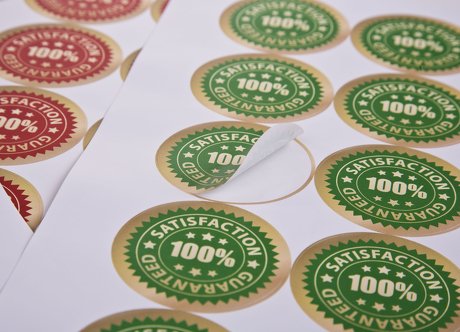 Voorstel Het kantoor Definitief Ronde stickers 40 mm (4 cm), goedkoop en snel geleverd. - StickerSale.nl, stickers  maken en bestellen