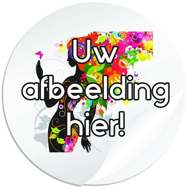 Ronde stickers 80 mm (8 cm), goedkoop en geleverd. - StickerSale.nl, stickers maken en