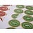 Ronde stickers 120 mm (12 cm) doorsnede