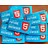 Din Large stickers 210 x 98 mm (21 x 9,8 cm)