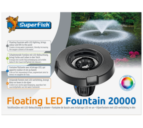 Superfish Schwimmender LED-Brunnen 20.000-90 Watt Superfish Schwimmender LED-Brunnen 20.000-90 Watt