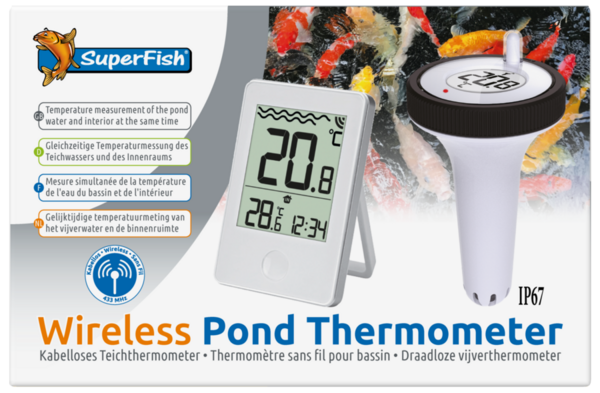 Superfish Kabelloses Teichthermometer