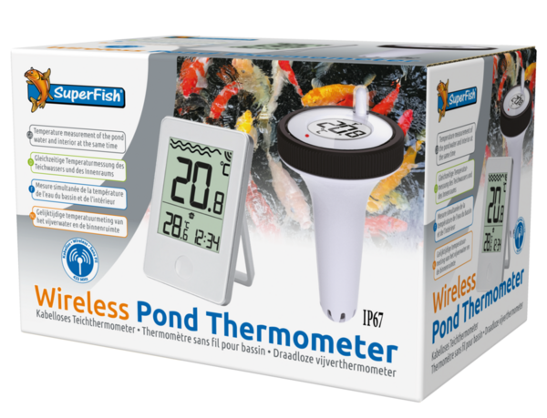Superfish Kabelloses Teichthermometer