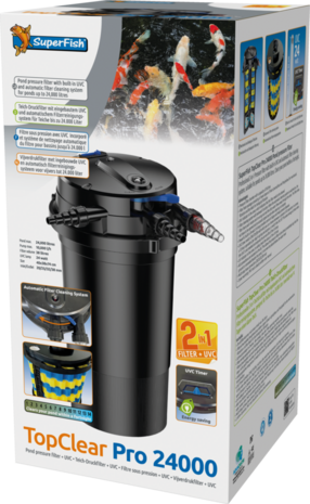 Superfish Topclear Pro 24.000 UVC-24 Watt