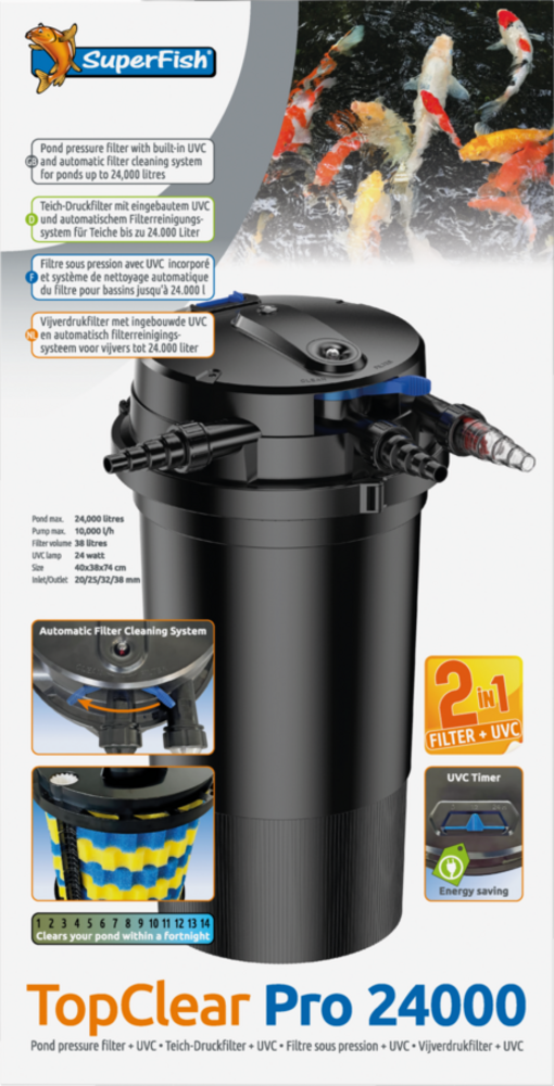Superfish Topclear Pro 24.000 UVC-24 Watt