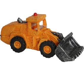 Aquadeco Ornament Bulldozer Orange 17cm Aquadeco Ornament Bulldozer Orange 17cm