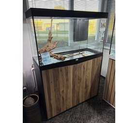 Aquatlantis Splendid 100 Ultra RGBW Biobox Aquarium Set Walnuss Abholpreis!