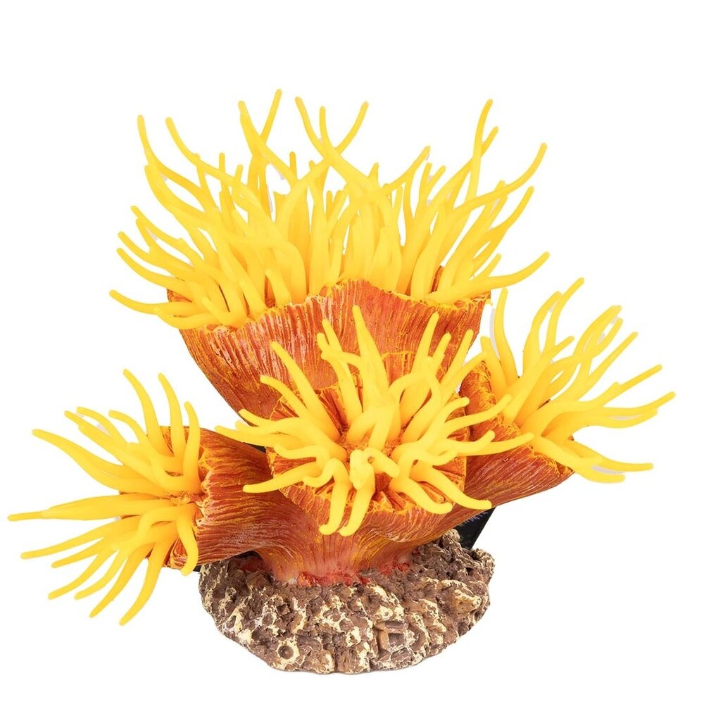 Aqua D'ella Kunstpflanze Euphyllia Orange