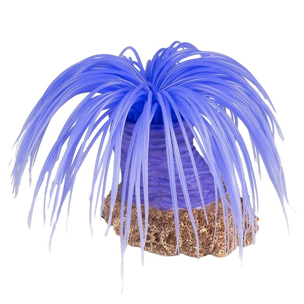 Aqua D'ella Kunstpflanze Anemone Cerianthus Lila