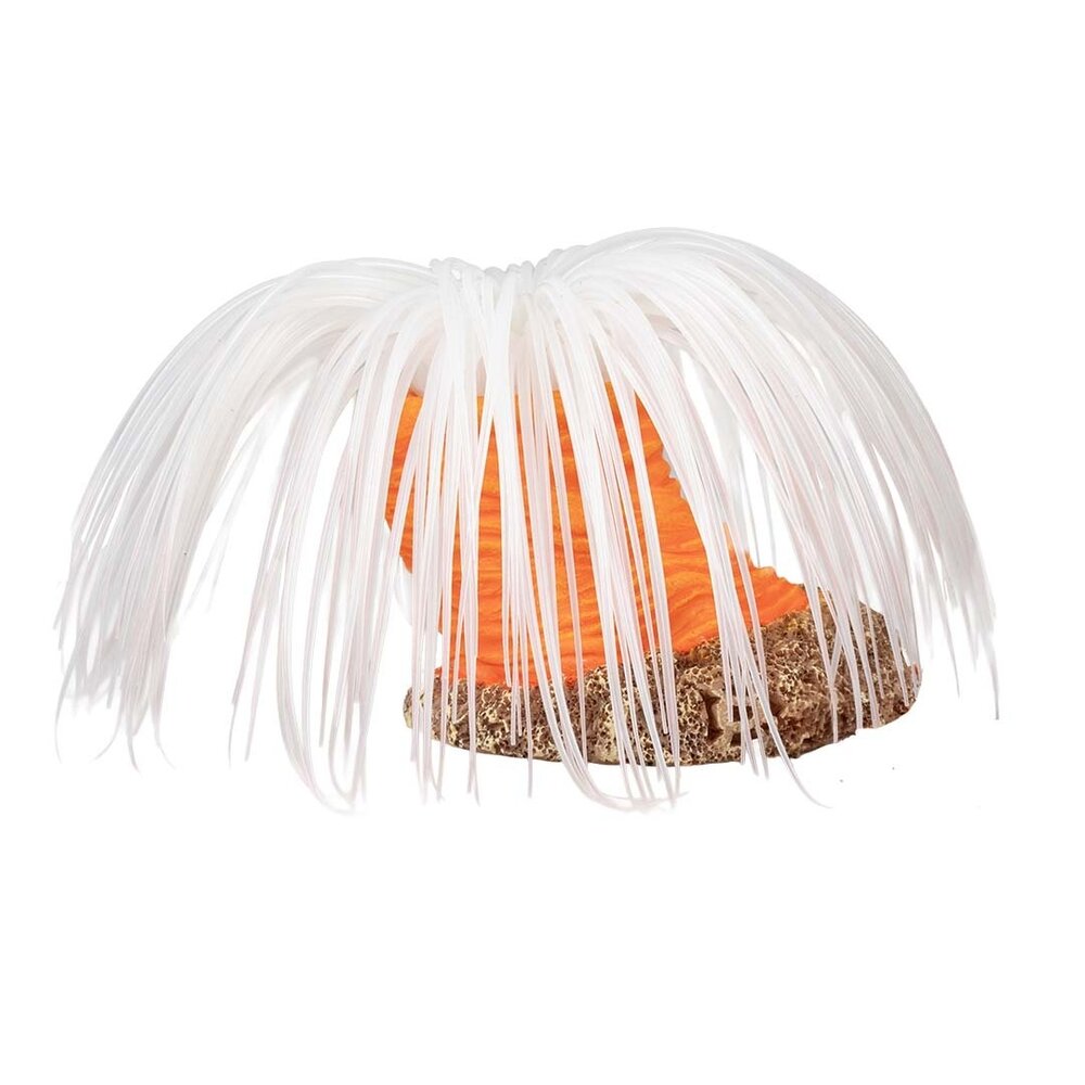 Aqua D'ella Kunstpflanze Anemone Cerianthus Weiß