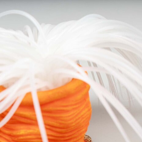 Aqua D'ella Kunstpflanze Anemone Cerianthus Weiß