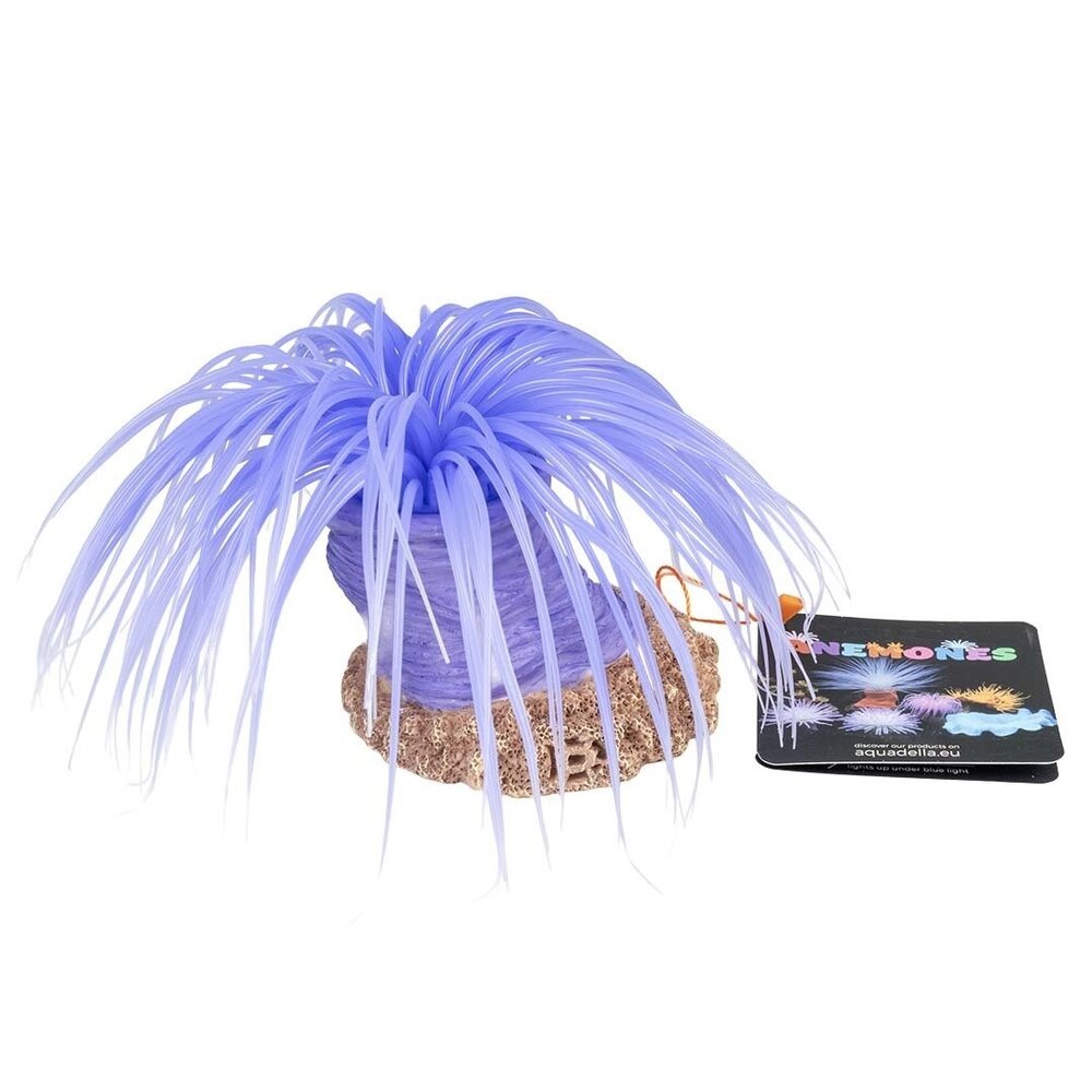 Aqua D'ella Kunstpflanze Anemone Cerianthus Lila