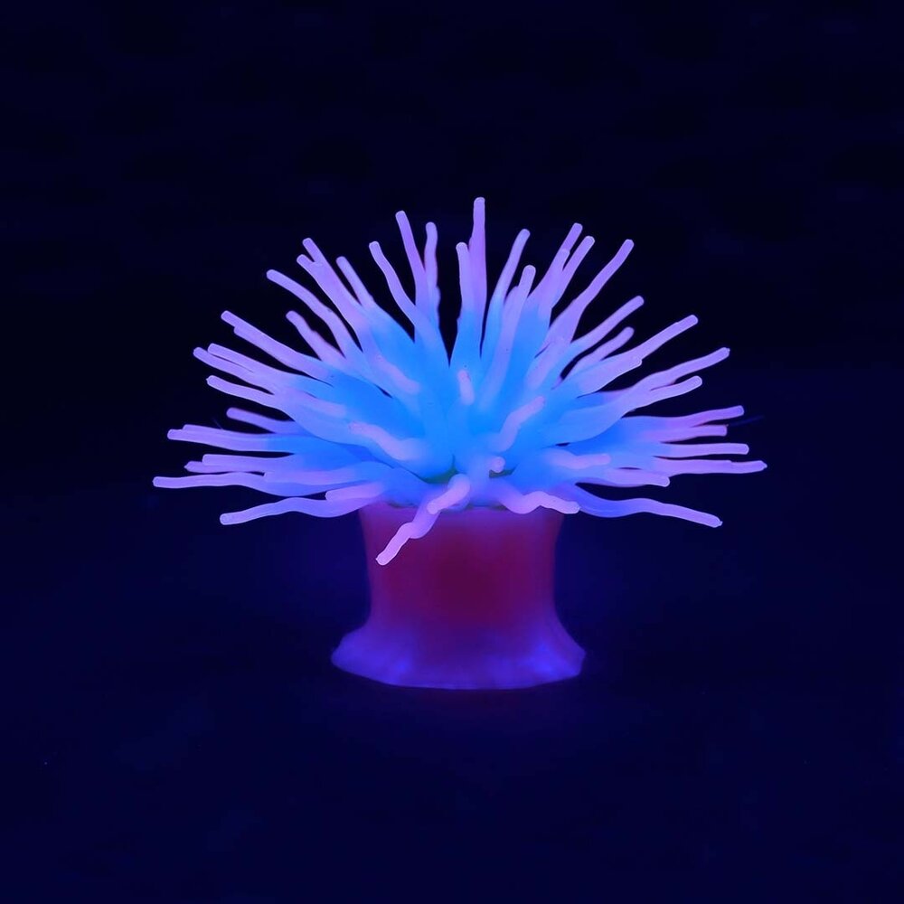 Aqua D'ella Kunstpflanze Anemone mit Saugnapf Rosa