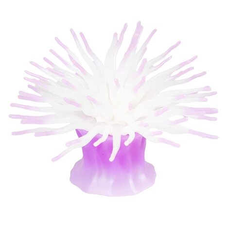 Aqua D'ella Kunstpflanze Anemone mit Saugnapf Lila