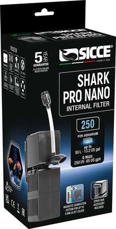 Sicce Innenfilter Shark Pro Nano 250