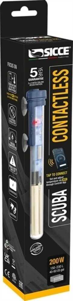Sicce Scuba CTL Heizer 200W