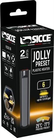 Sicce Jolly Preset 6 Heizer 6W