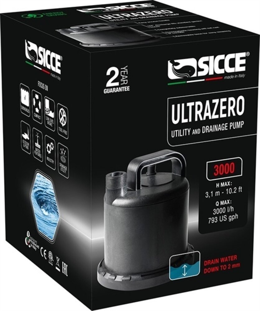 Sicce Ultra Zero 3000 L/H 80W