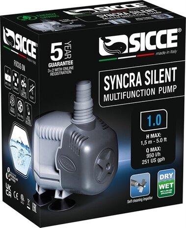 Sicce Syncra Silent Pumpe 1.0 950 L/H
